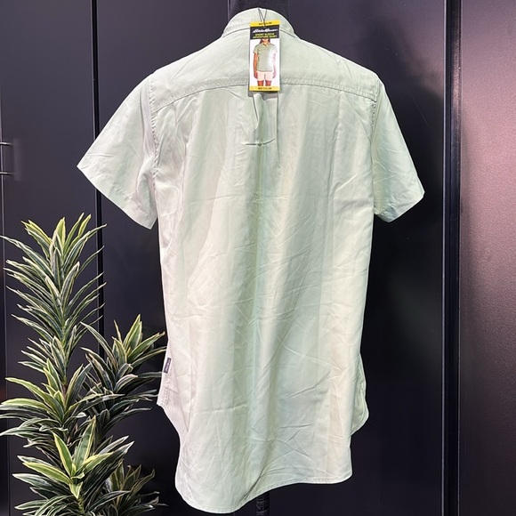 Eddie Bauer UPF 50,short sleeve adventure shirt,moisture wick,utility pockets - Picture 5 of 13
